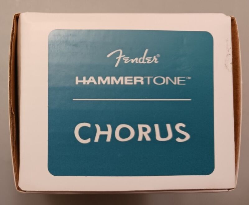 New Fender Hammertone Chorus guitar effect pedal unused in box