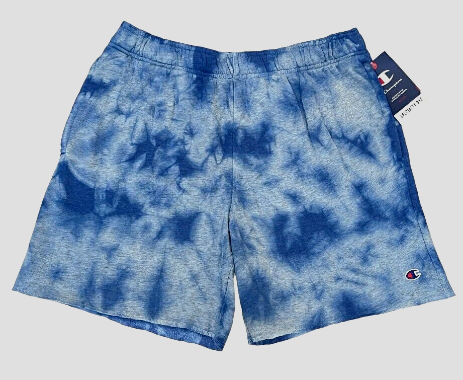 Champion Athletic Drawstring Elastic Waist Crush Tie Dye