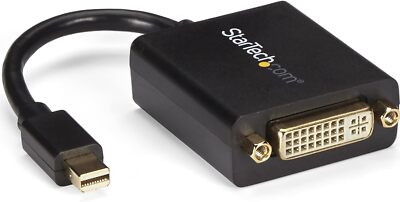 2-Pack StarTech MDP2DVI 3.96-Inch Mini Displayport to DVI-I Adapter Converter