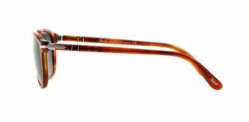 Pre-owned Persol 0po 3019 S 96/56 Terra Di Siena Sunglasses In Blue