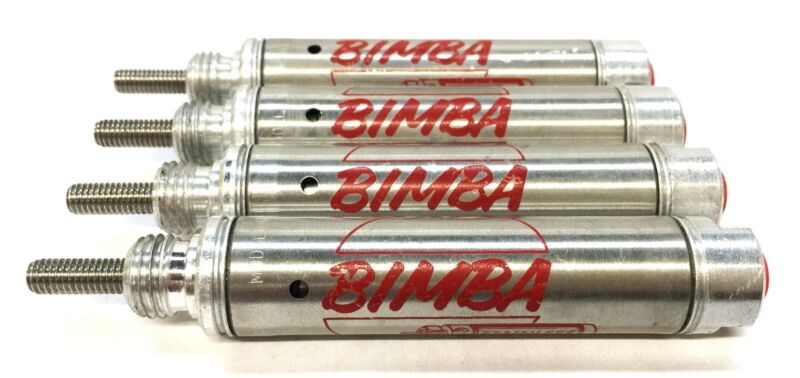 Bimba Pneumatic Air Cylinder Model 021 [Lot of 4] NOS