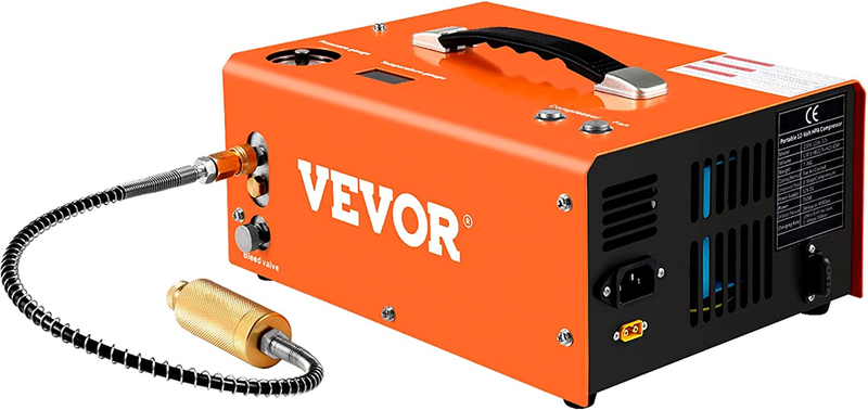 4500PSI Portable PCP Compressor, 12V DC 110V/220V AC PCP Air