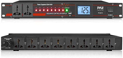 Pyle 10 Outlet Power Sequencer Conditioner - 13 Amp 2000W Rack