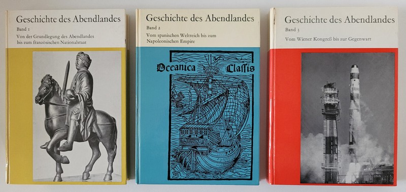Geschichte Des Abendlandes - Iso MÃ¼Ller - 3 BÃ¤Nde - 60er-Jahre