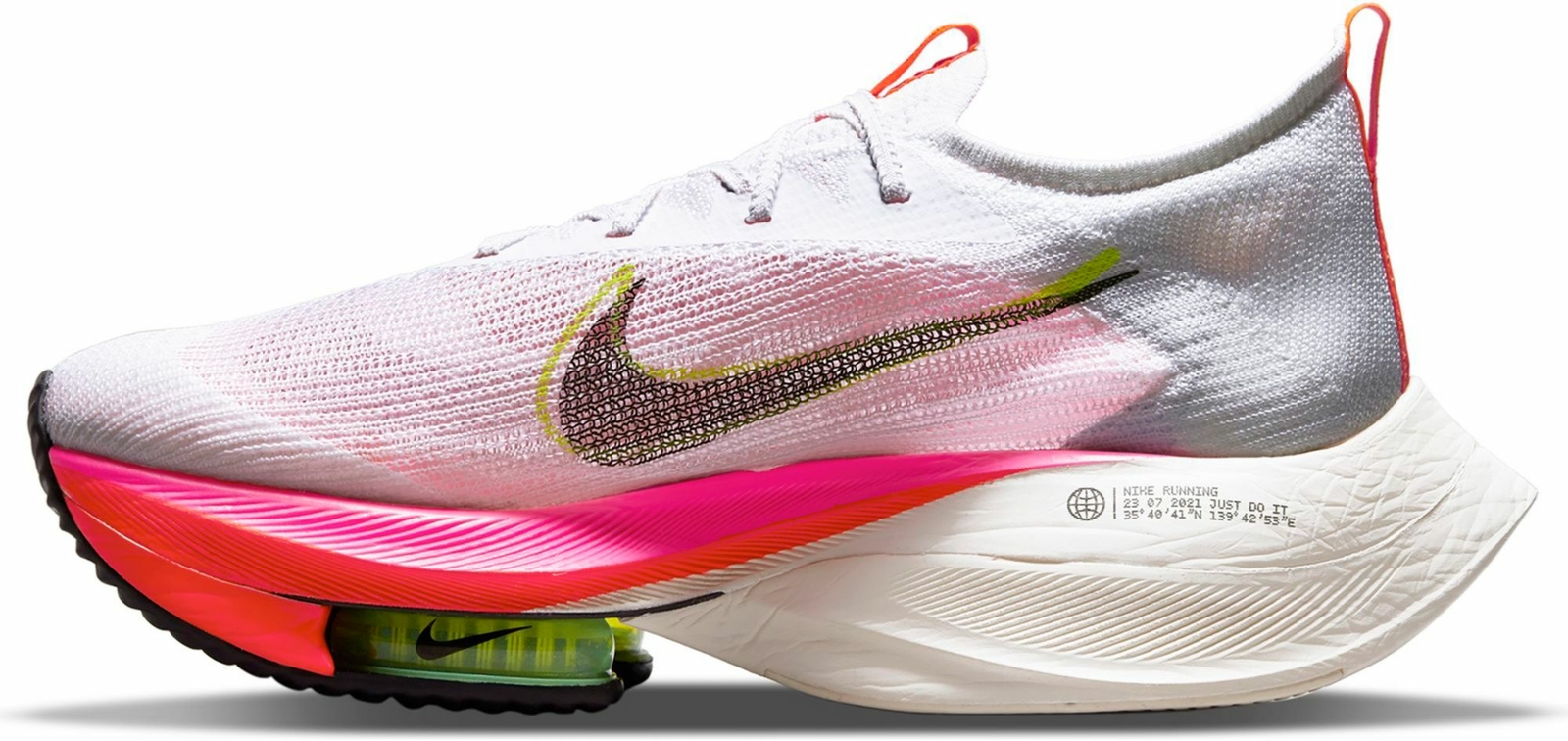 Nike Air Alphafly NEXT% 2 ホワイト/ピンク　28cm Nike Air Zoom Alphafly NEXT% Flyknit Rawdacious Pink White