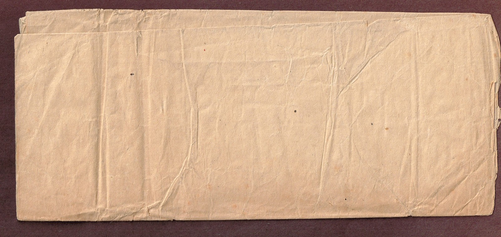 Canada to Denmark circa 1890 1/2c SQ pr  #34 tied to #10 size wrapper. Rare Rate