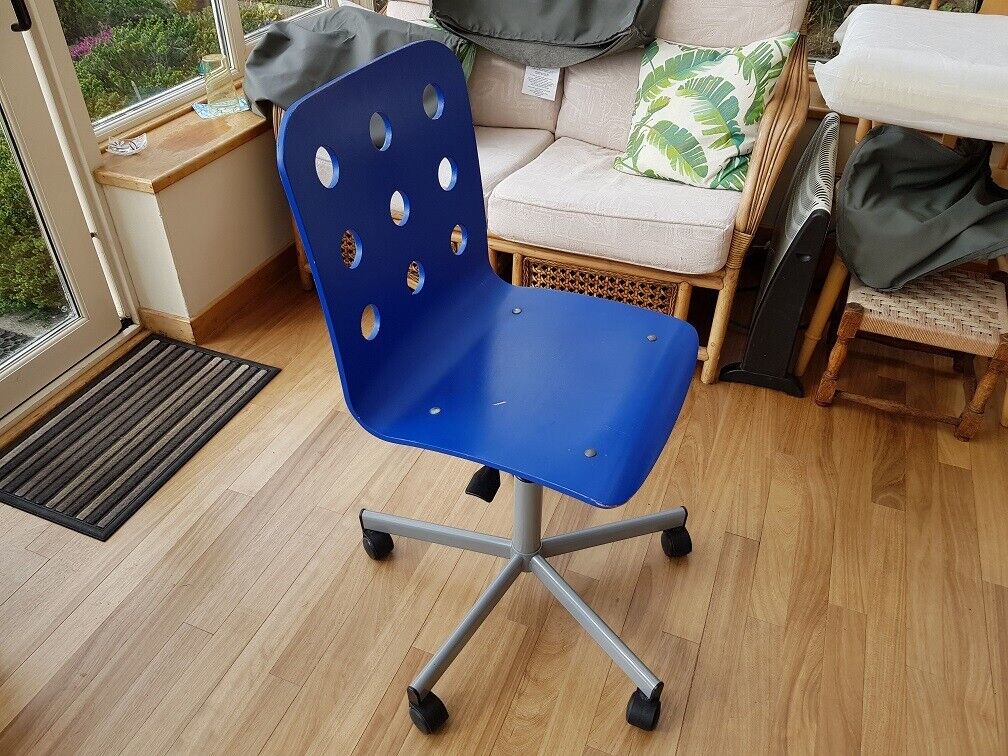 Ikea Kids Desk Chair Blue In Dundee, Wooden Desk Chair Ikea