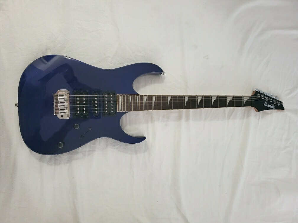 ギター Ibanez GRG170DX Ibanez GRG170DX-BKN Black Night GIO Series Electric Guitar