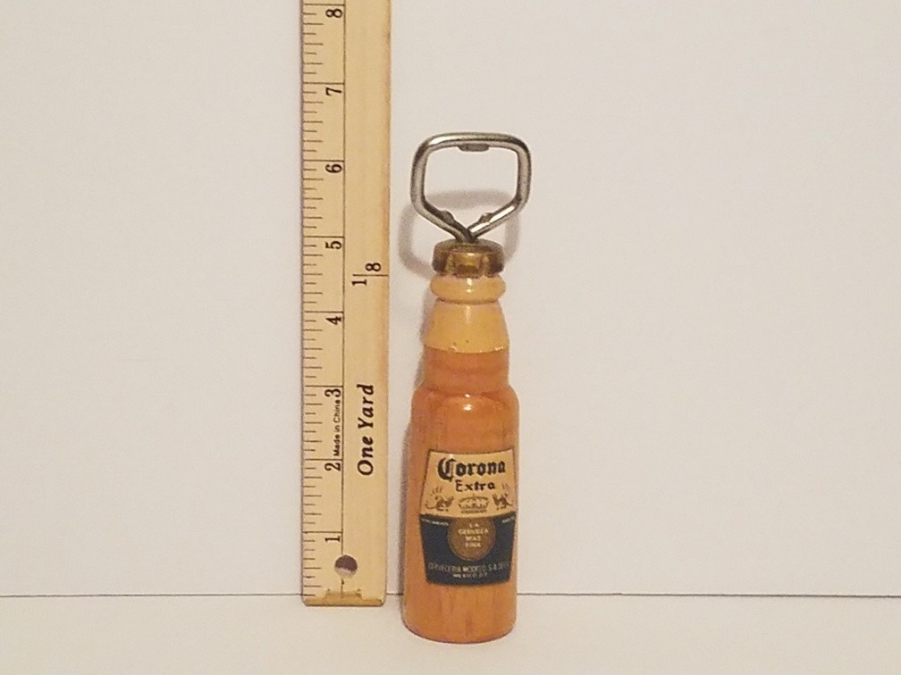 Corona Extra Beer Mexican Wooden Bottle Opener
