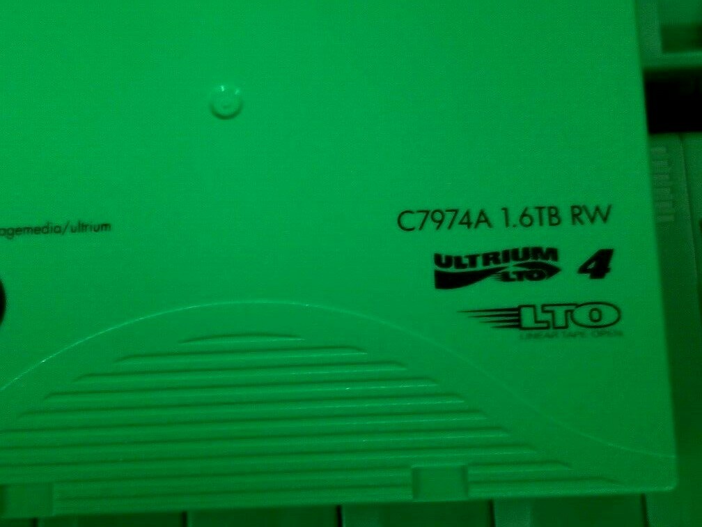 Case of 20 HP LTO-4 Ultrium RW Data Cartridges 1.6TB C7974AN, pre-owned