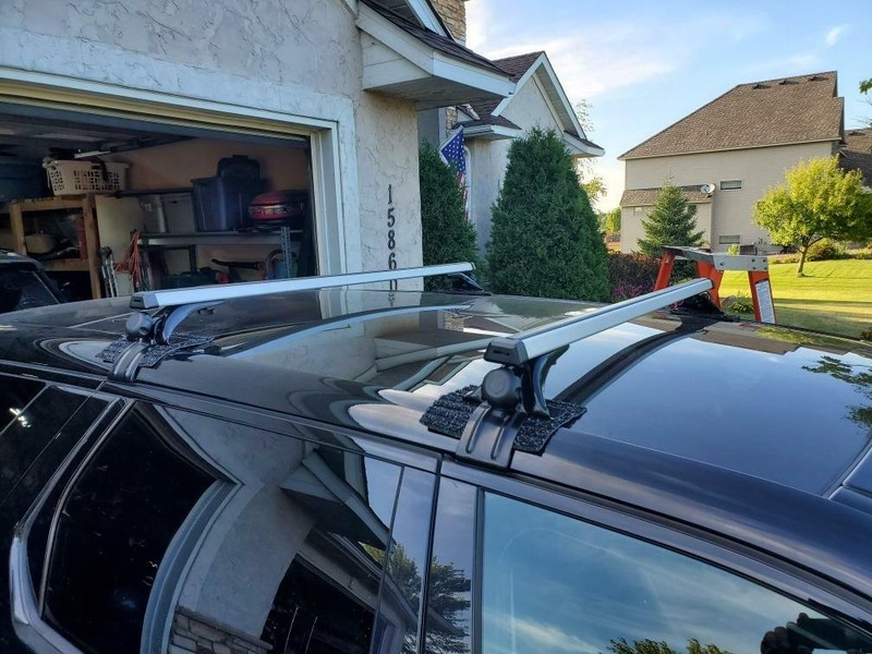For Chevy Cruze 11-19 48" Roof Rack Top Crossbars Kayak Cargo Luggage Carrier UK