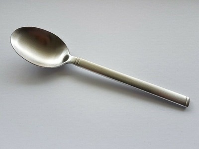 Auerhahn Meridia Menülöffel, MATTIERT, 19,5 cm, Edelstahl 18/10