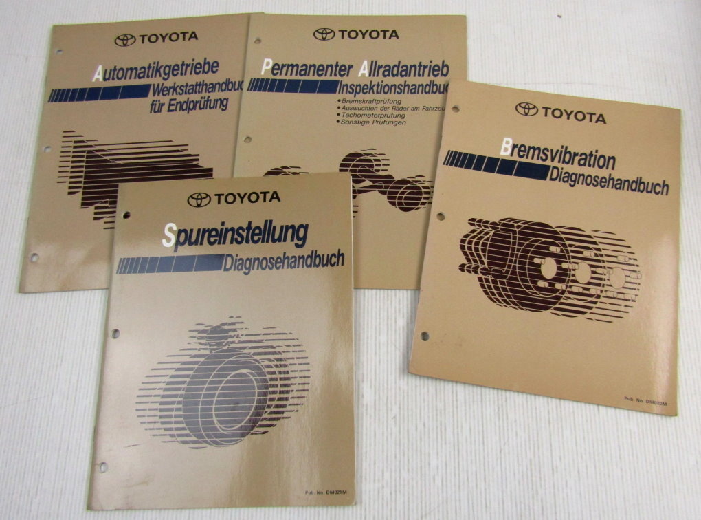 Toyota Bremsvibration Spureinstellung Automatikgetriebe Allradantrieb Inspektion