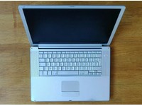 Apple PowerBook G4 Aluminum 15 A1106 LCD Screen Rear Lid Top Cover 613-4990