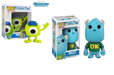 FUNKO POP! Disney 2013 MONSTERS UNIVERSITY MIKE and Sulley