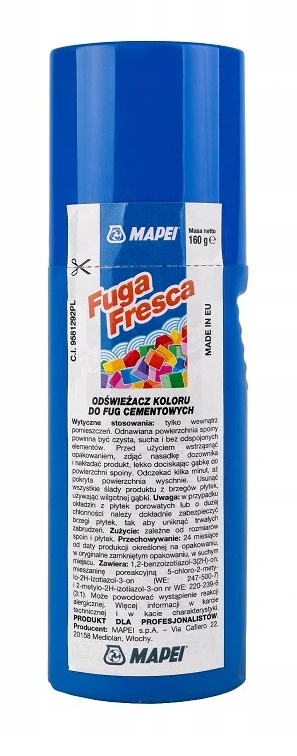 MAPEI FUGA FRESCA GROUT READY TO USE POLYMERIC PAINT 160g 114 (ANTHRACITE)