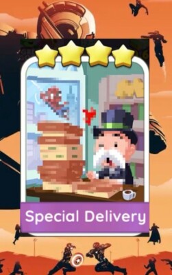 [CHEAPEST!!]Monopoly GO 4 Star Stickers    | FAST DELIVERY Special Delivery