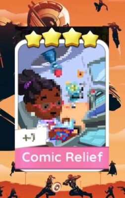 [CHEAPEST!!]Monopoly GO 4 Star Stickers    | FAST DELIVERY set18-1 Comic Relief