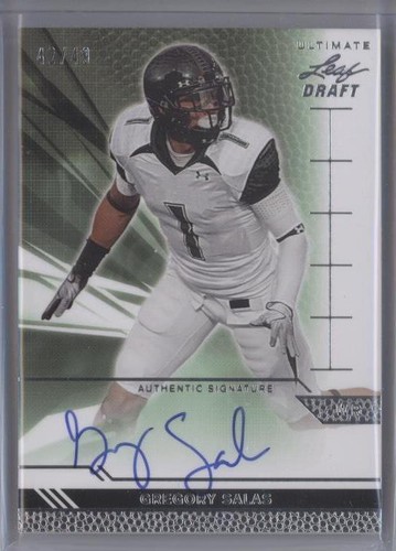 2011 Leaf Ultimate Draft Greg Salas #U-GS1