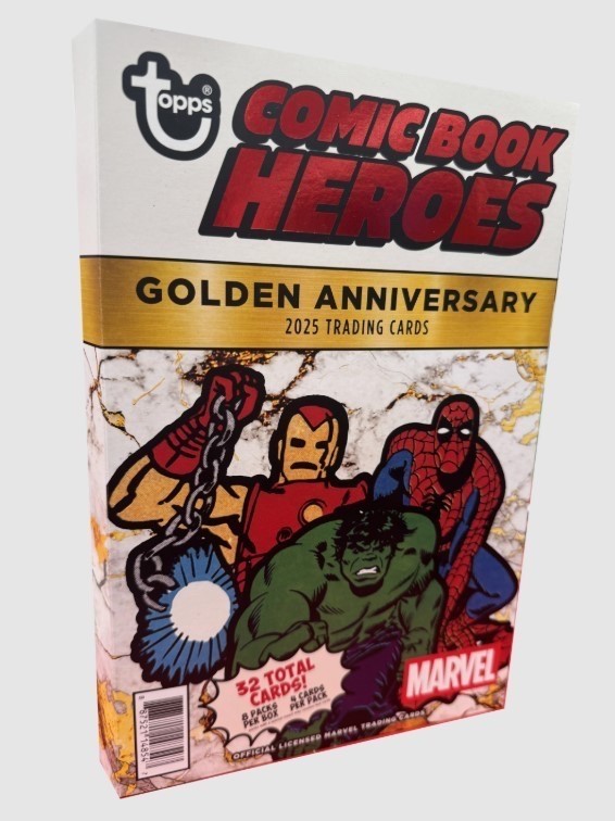 2025 Topps Marvel Comic Book Heroes 1975 Golden Anniversary Hobby Box