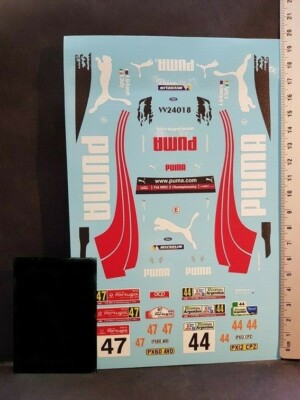 DECALS 1/24 FORD FIESTA WRC - AL KUWARI - RALLY PORTUGAL 2018 - COLORADO VV24018