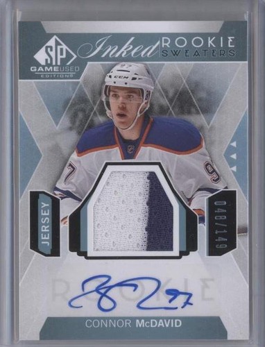 2015-16 SP Game-Used - Connor McDavid #IRS-CM