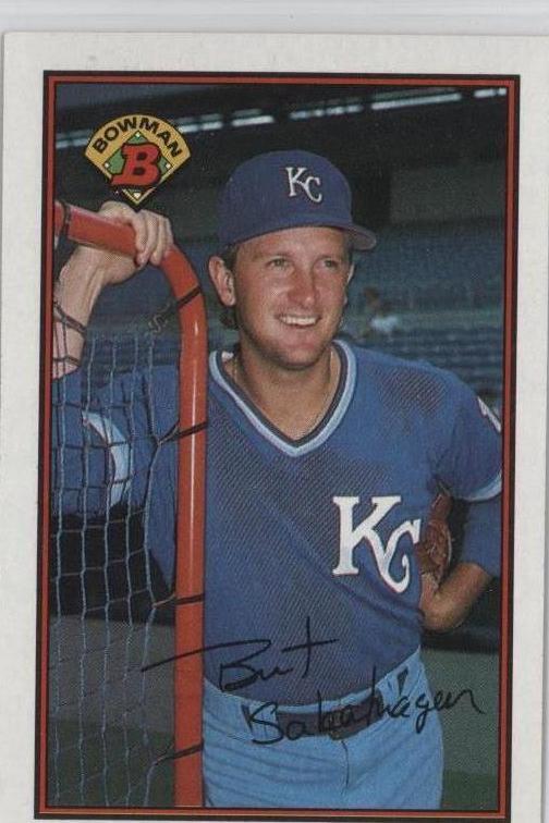 Bowman 1989 - Bret Saberhagen #111