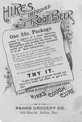 HIRE'S ROOT BEER *2X3 FRIDGE MAGNET* VINTAGE ADVERTISEMENT 1876 TEMPORANCE DRINK