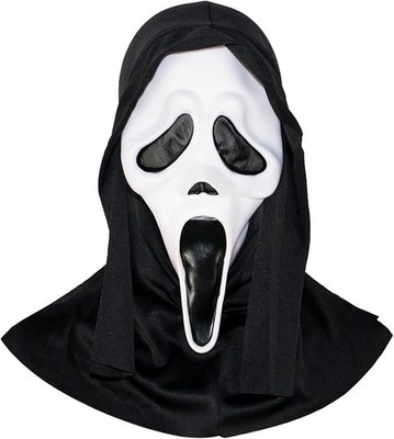 Halloween Ghostface Maske Latex Adult Horror Scream Masken