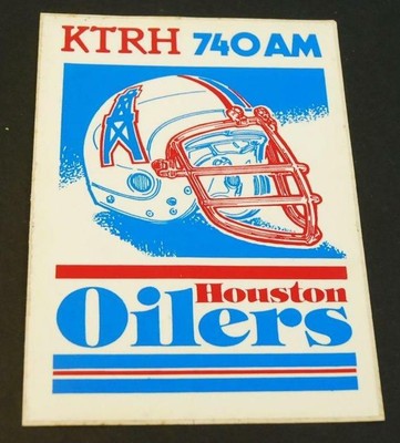 Stickers Houston Oilers Trainers4me