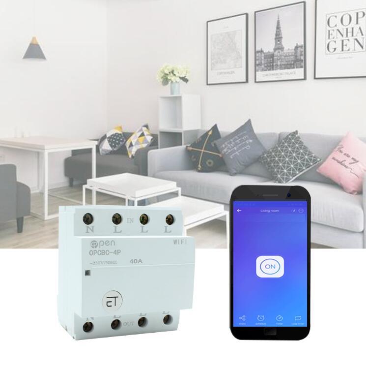 WiFi Circuit Breaker Smart Switch - Remote Control by eWeLink