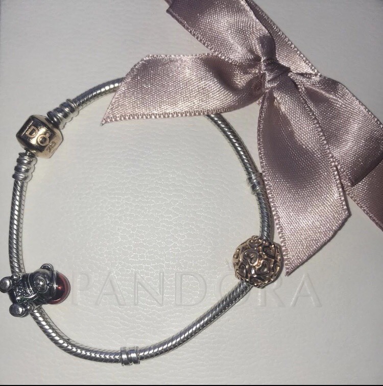 Rose gold Clasp Pandora bracelet in Kimberley, Nottinghamshire Gumtree