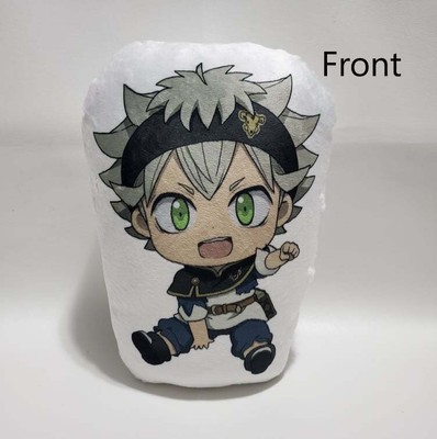 Asta and Finral Black Clover Anime Double Sided Pillow Plush 