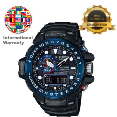 Pre-owned Casio International Warranty Gwn-1000b-1bjf Gulfmaster Men's Watch