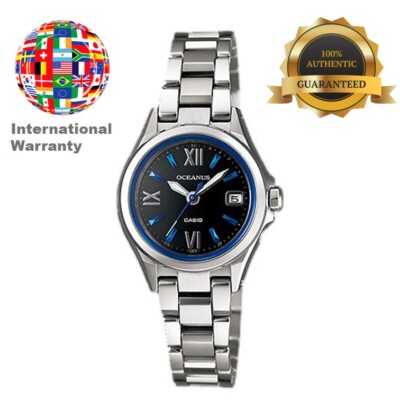 Pre-owned Casio International Warranty Ocw-70j-1ajf Oceanus 3 Lady's Watch