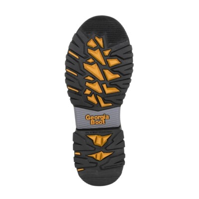 Pre-owned Georgia Boot Mens Rumbler Composite Toe Waterproof Work Boot Gb00285 In Brown