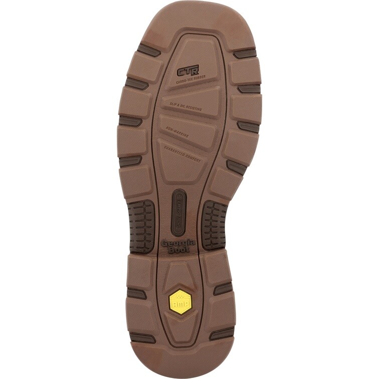 Pre-owned Georgia Boot Carbo-tec Flx 11" Waterproof Alloy Toe Pull-on Work Boot Gb00672 In Brown