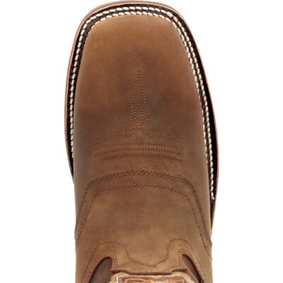 Pre-owned Georgia Boot Carbo-tec Elite Waterproof Western Work Boot Gb00525 In Brown