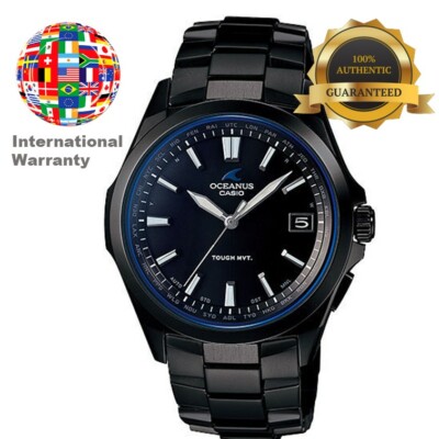 Pre-owned Casio International Warranty Ocw-s100b-1ajf Oceanus Men's Watch