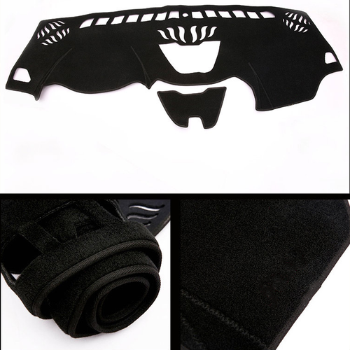 DASH COVER MAT DASHBOARD PAD FOR Jeep Cherokee 2014-2022 Black Accessories