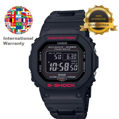 Pre-owned Casio International Warranty Gw-b5600hr-1jf G-shock Radio Solar Men's Watch