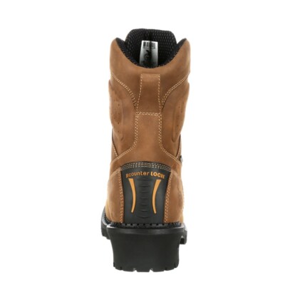 Pre-owned Georgia Boot Comfort Core Logger Waterproof Work Boot Gb00096 In Brown