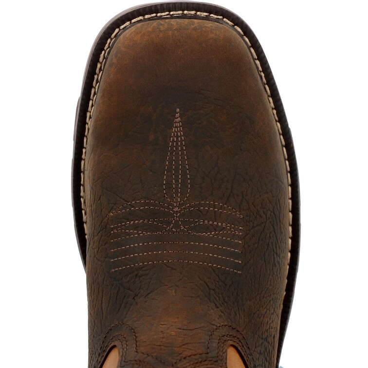 Pre-owned Georgia Boot Carbo-tec Flx 11" Waterproof Alloy Toe Pull-on Work Boot Gb00672 In Brown