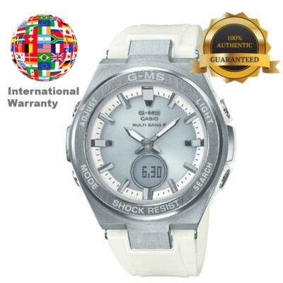 Pre-owned Casio International Warranty Msg-w200-7ajf Baby-g Radio Solar Men's Watch