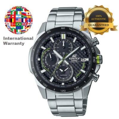 Pre-owned Casio International Warranty Eqw-a2000db-1ajf Edifice Men's Radio Solar Men's Watch