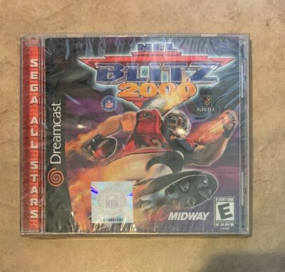 NFL Blitz 2000 Sega All Stars NEW factory sealed for the Sega Dreamcast
