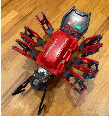 Meccano MeccaSpider stem robot