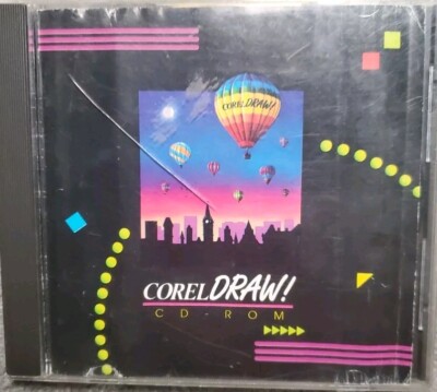 Corel Draw 3 for PC CD-ROM Vector Graphics Software 1991
