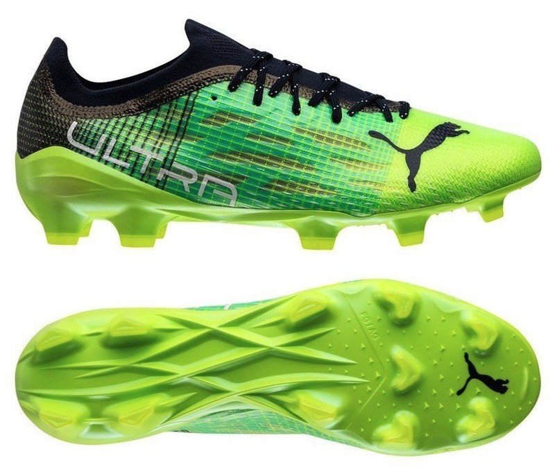 PUMA 13 FG/AG 27.5 CM グリーン Men's Puma Green Ultra 1.3 FG/AG Cleats