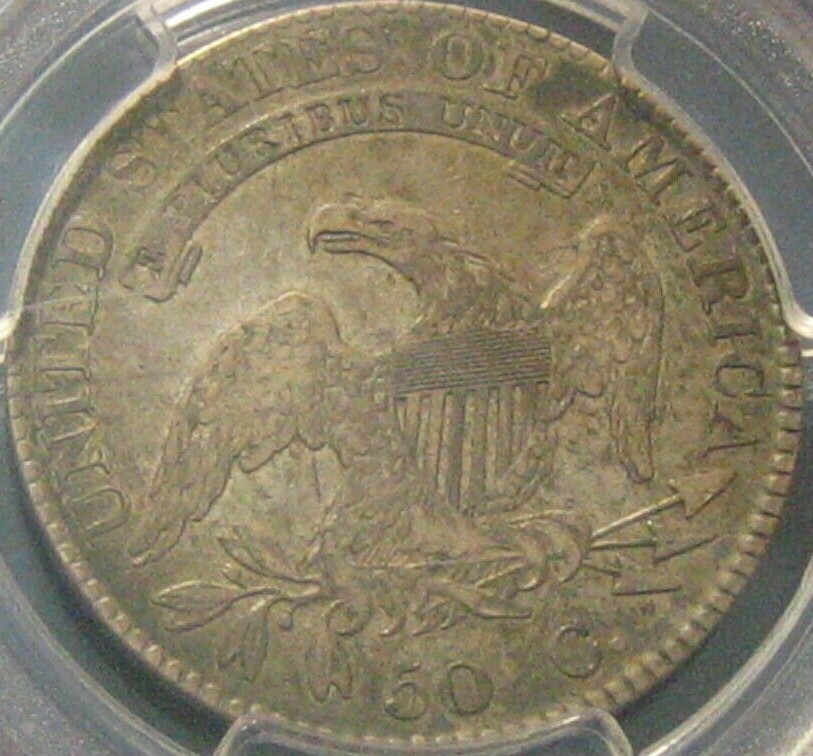 1819 Capped Bust Half Dollar PCGS VF35 Overton 114